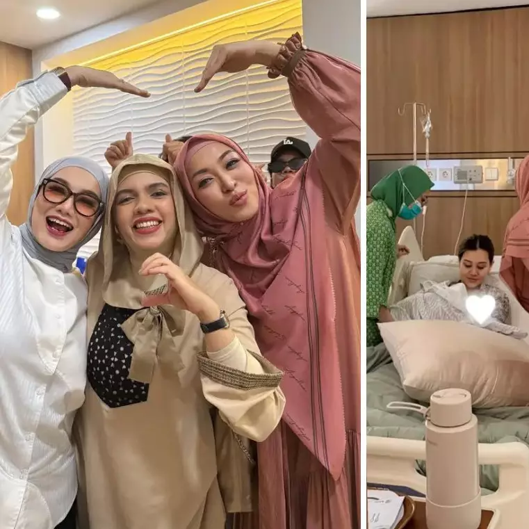 Bahagia jadi nenek, ini 9 potret kompak Reza Artamevia dan Angelina sambut cucu pertama