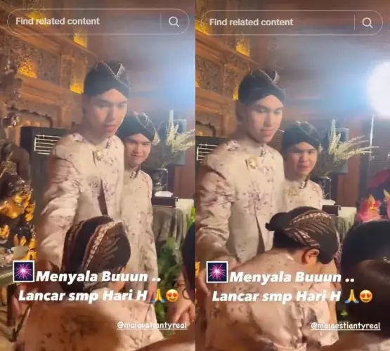 anak Mulan Jameela salim dengan Maia © berbagai sumber