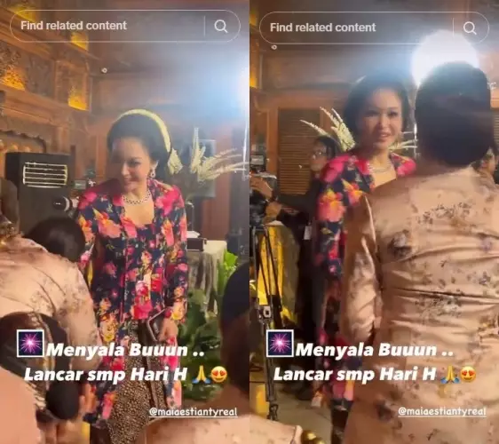 anak Mulan Jameela salim dengan Maia © berbagai sumber