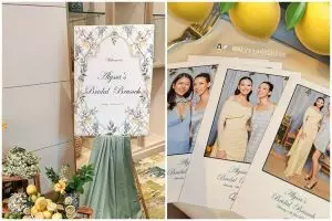 Elegan dengan dress kuning, 8 potret Alyssa Daguise di acara bridal brunch ini cantiknya paripurna
