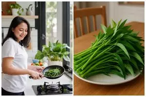 8 Langkah memasak kangkung agar tetap hijau segar dan renyah, biar makan makin nendang!