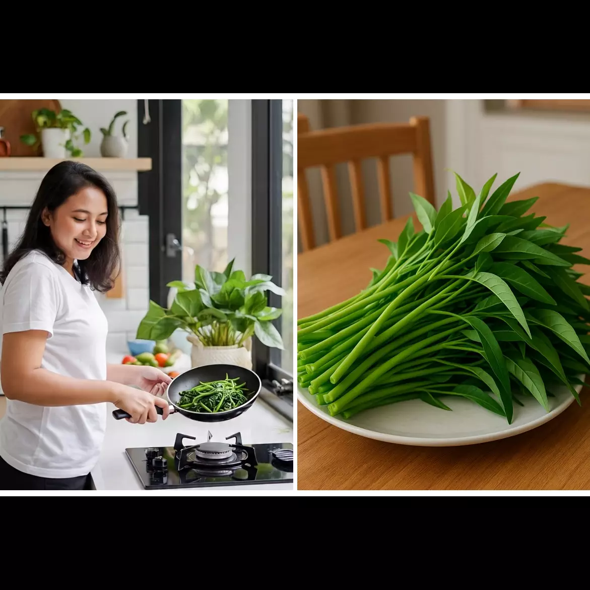 8 Langkah memasak kangkung agar tetap hijau segar dan renyah, biar makan makin nendang!