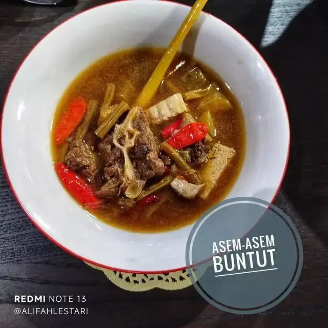 Resep asem-asem buntut: Cara lezat mengolah sisa daging kurban