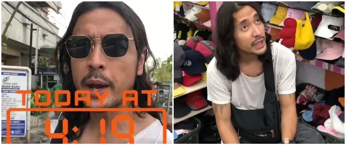5 Potret Ello tak gengsi belanja baju bekas untuk dipakai manggung, percaya diri berkaos oblong bolong