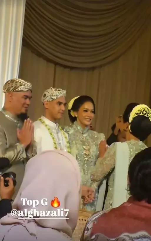 akad nikah Al Ghazali dan Alyssa Daguise © berbagai sumber