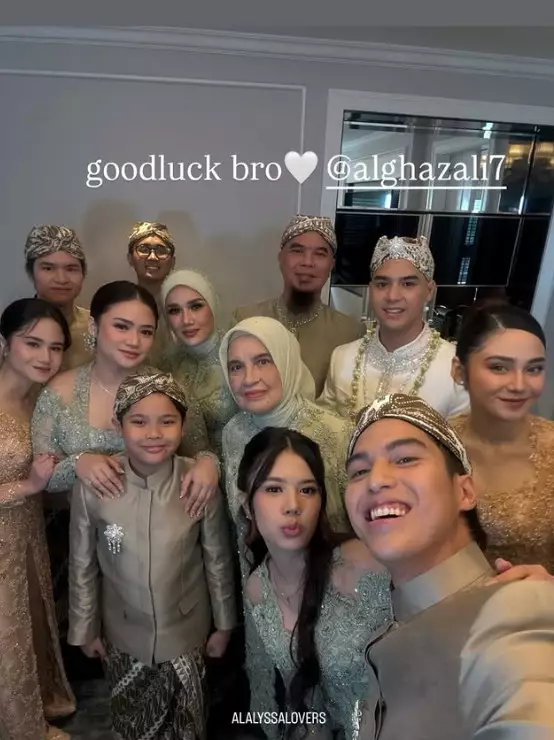 akad nikah Al Ghazali dan Alyssa Daguise © berbagai sumber