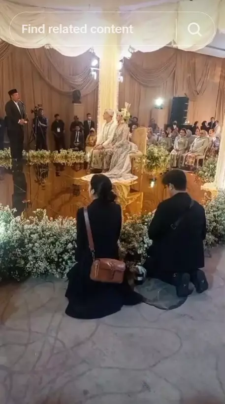 akad nikah Al Ghazali dan Alyssa Daguise © berbagai sumber
