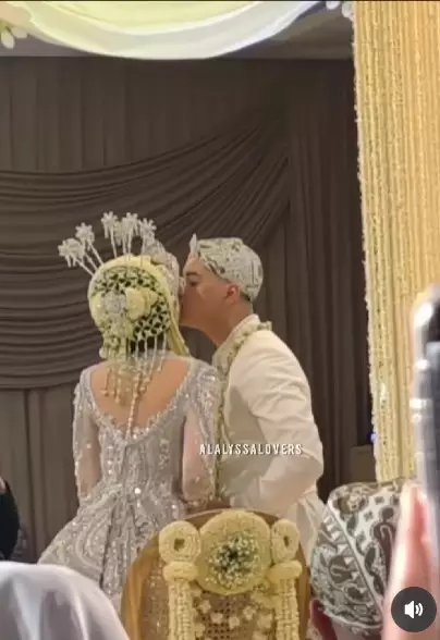 akad nikah Al Ghazali dan Alyssa Daguise © berbagai sumber