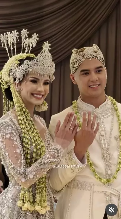 akad nikah Al Ghazali dan Alyssa Daguise © berbagai sumber