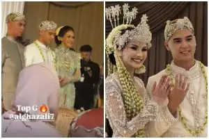 11 Potret akad nikah Al Ghazali dan Alyssa Daguise digelar intimate, maharnya pakai mata uang Euro