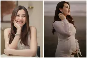 Baru tidur 2 jam, intip detail makeup Aaliyah Massaid saat hadiri nikahan Al Ghazali