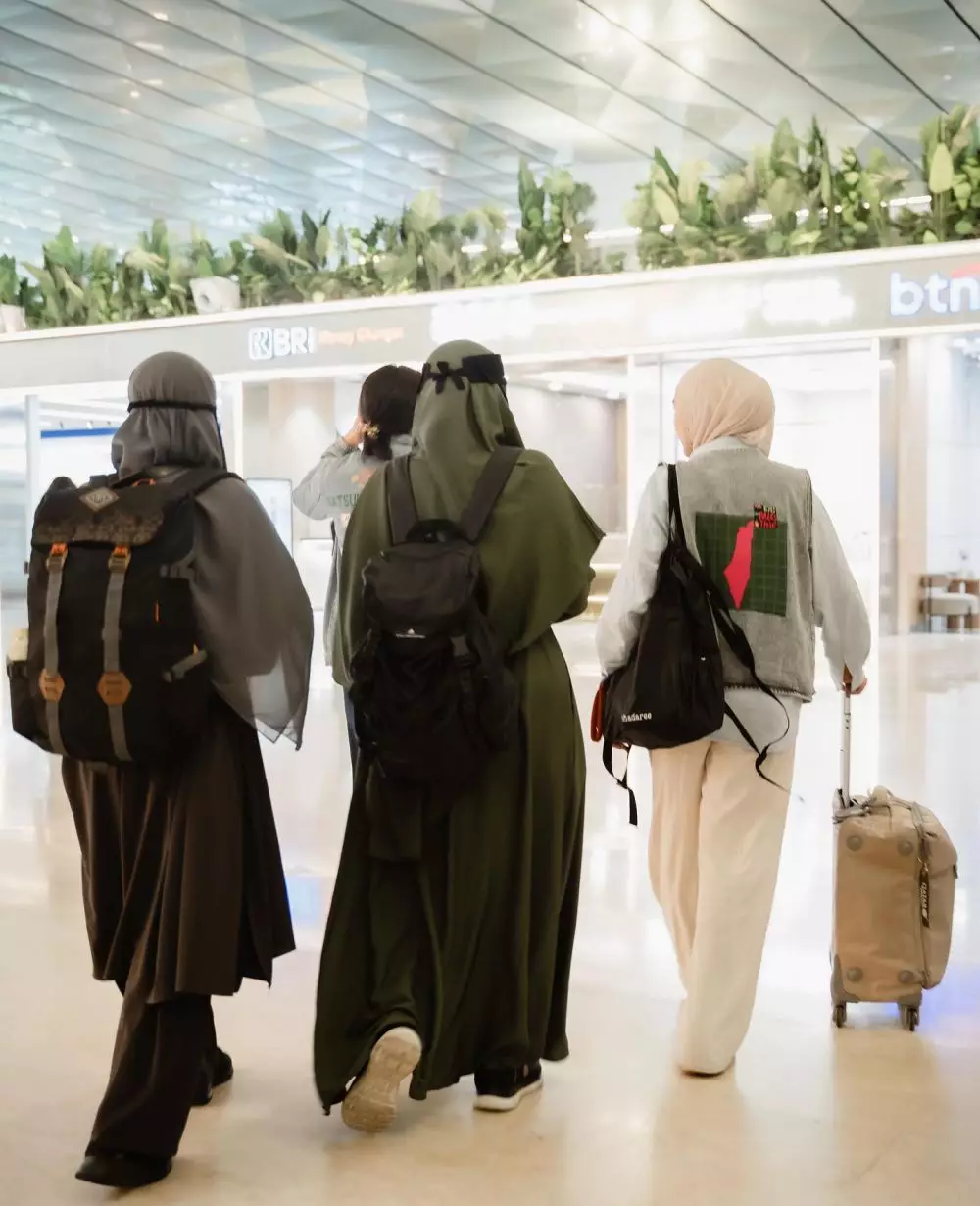 rombongan Zaskia Mecca dikepung polisi Mesir © Instagram