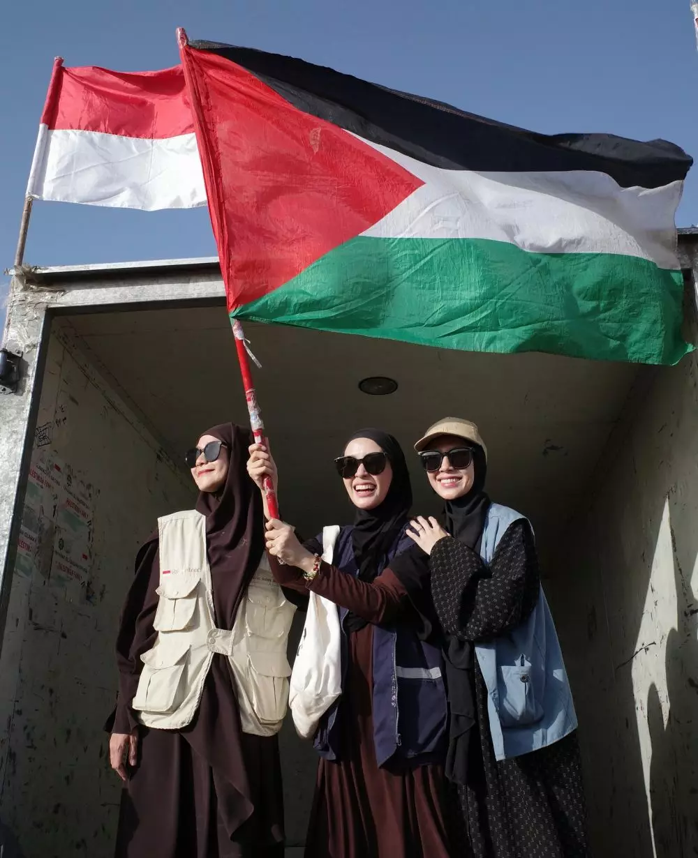 rombongan Zaskia Mecca dikepung polisi Mesir © Instagram