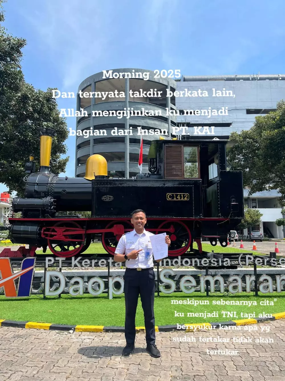 pria lulusan SMA rela jadi kuli demi masuk TNI © TikTok pria lulusan SMA rela jadi kuli demi masuk TNI © TikTok