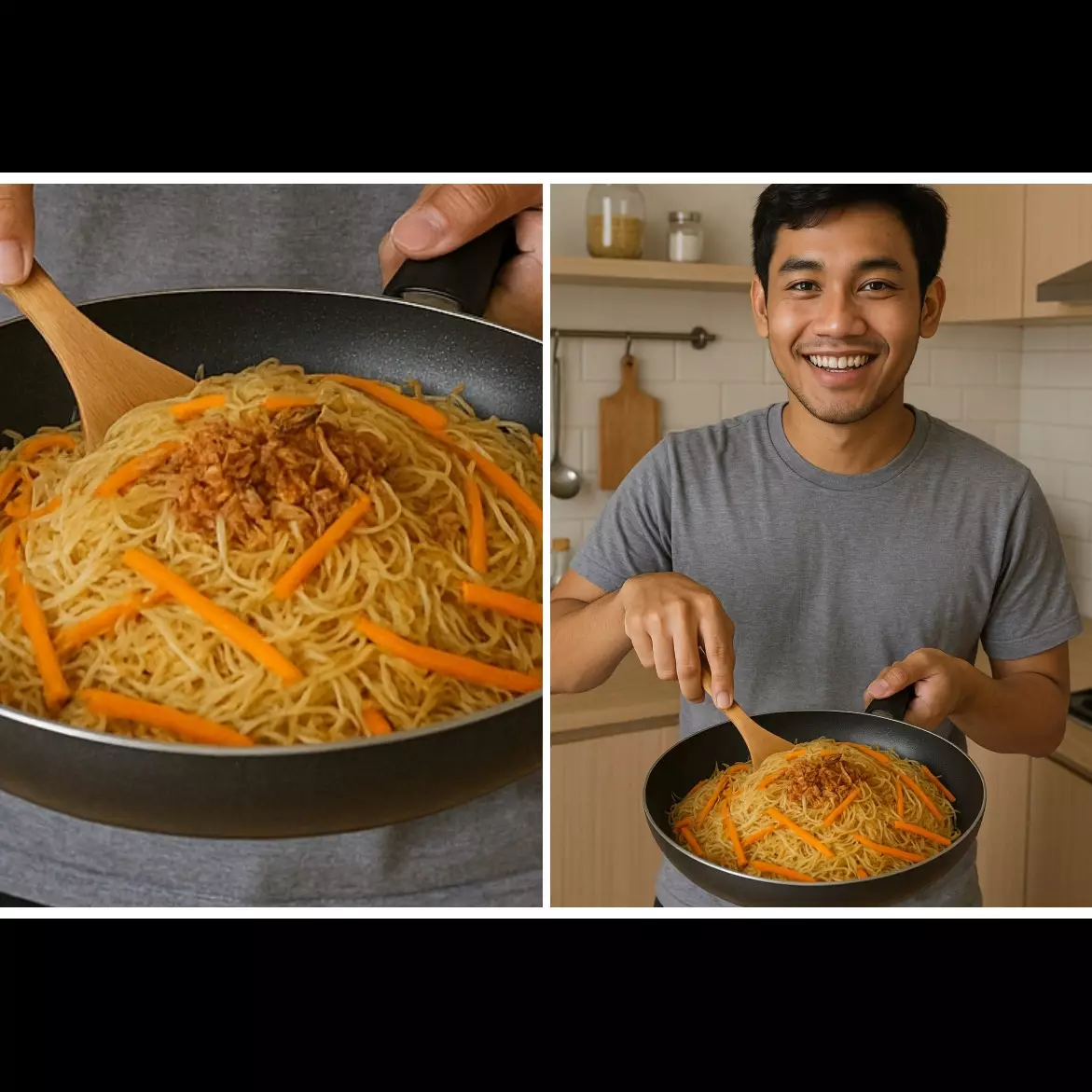 Cara praktis dan tips memasak bihun jagung agar tidak lengket dan tetap kenyal