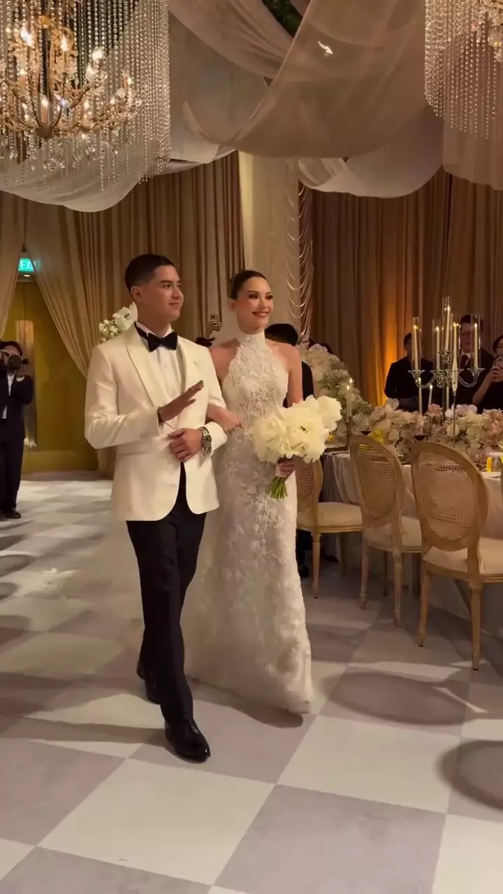 Intimate dinner party pernikahan Al dan Alyssa © 2025 brilio.net