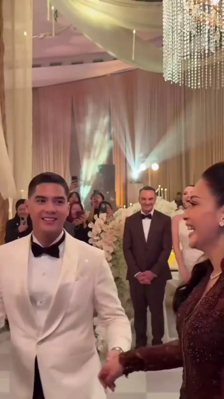 Intimate dinner party pernikahan Al dan Alyssa © 2025 brilio.net