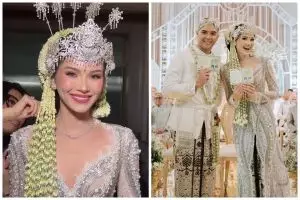9 Potret kebaya akad Alyssa Daguise karya desainer top dunia Tex Saverio, harganya bikin melongo