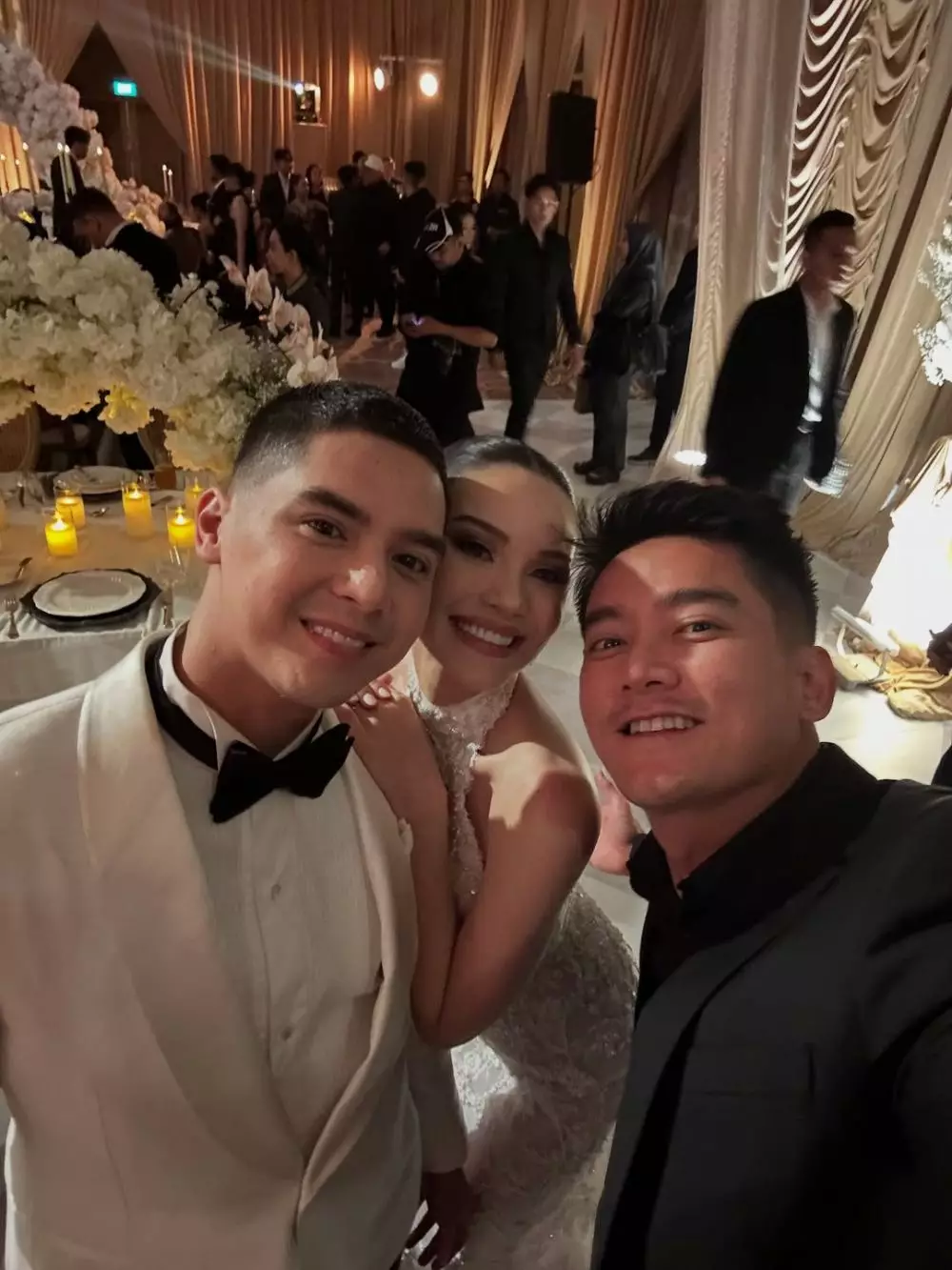 Seleb hadir di intimate dinner party Al dan Alyssa © 2025 brilio.net