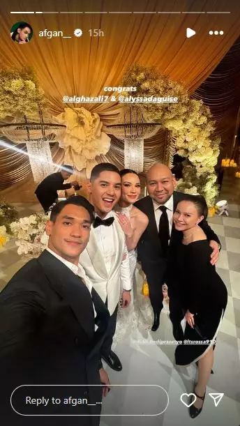 Seleb hadir di intimate dinner party Al dan Alyssa © 2025 brilio.net
