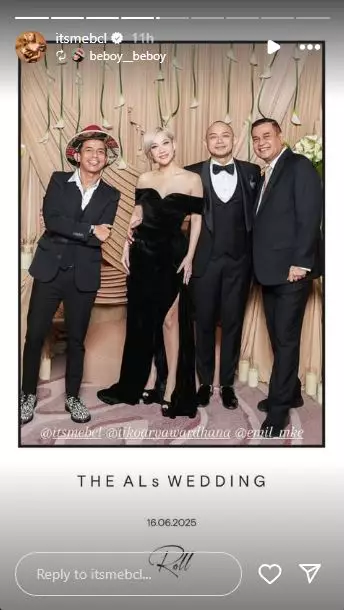 Seleb hadir di intimate dinner party Al dan Alyssa © 2025 brilio.net