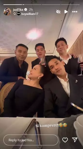 Seleb hadir di intimate dinner party Al dan Alyssa © 2025 brilio.net