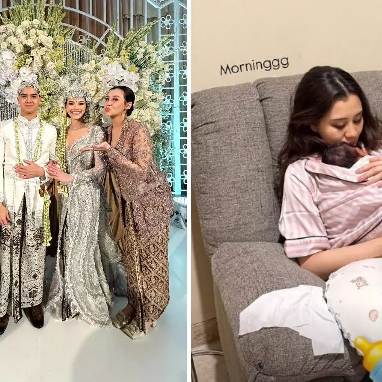 Baru tiga hari lahiran caesar, Aaliyah Massaid sudah hadiri kondangan, akui sudah izin dokter