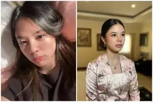 7 Potret Safeea Ahmad di siraman & nikahan Al Ghazali dan Alyssa Daguise, anggun dengan rambut terurai