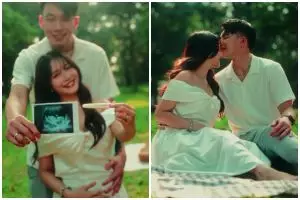 Nita Vior umumkan kehamilan selang 6 bulan nikah, 9 potret bahagia tunjukkan perut buncit