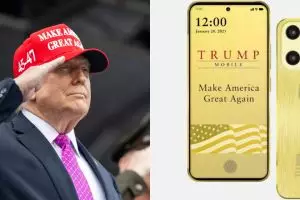 Intip spek smartphone 'emas' buatan Presiden AS Trump, harganya cuma Rp 8 jutaa