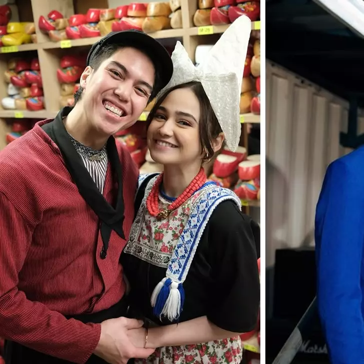 7 Potret El Rumi dan Rizky Nazar di momen resepsi pernikahan Al Ghazali, rangkul dan ngobrol akrab