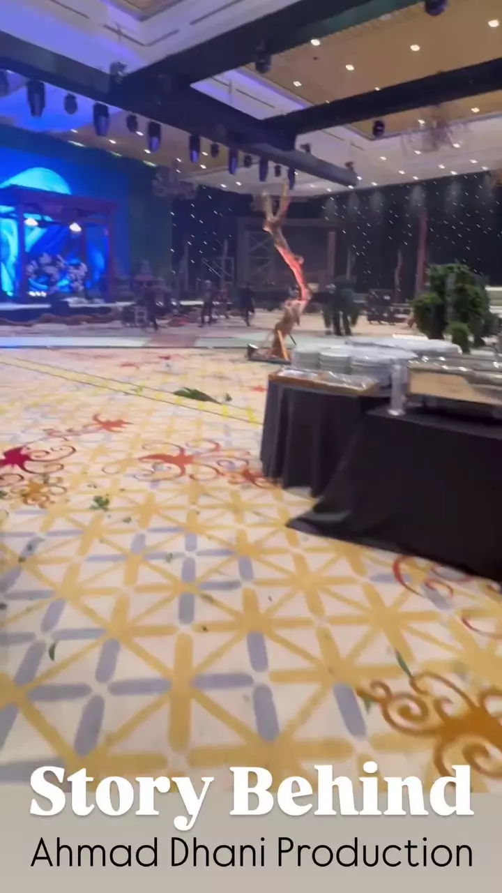 Panggung megah ngunduh mantu Al Ghazali © 2025 Instagram