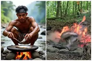 Jangan asal pakai batu buat masak saat camping di pinggir sungai, ini tips aman biar nggak celaka