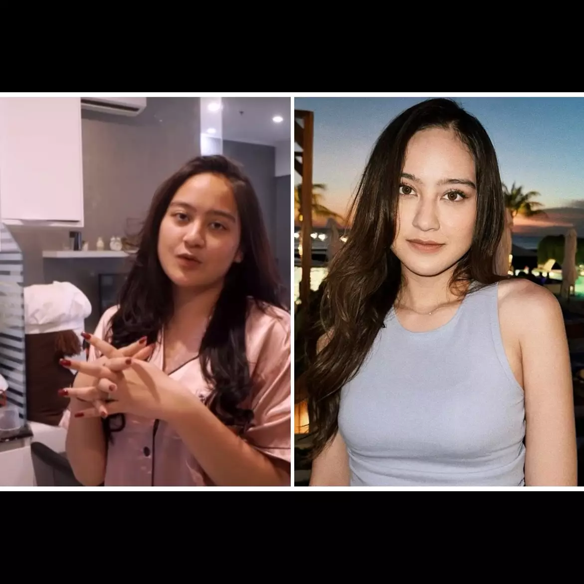 Tak ada sekat dengan kamar tidur, begini 6 cara Salshabilla Adriani menata dapur di apartemen