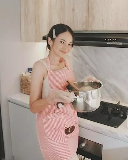dapur Enzy Storia sebelum nikah © Instagram