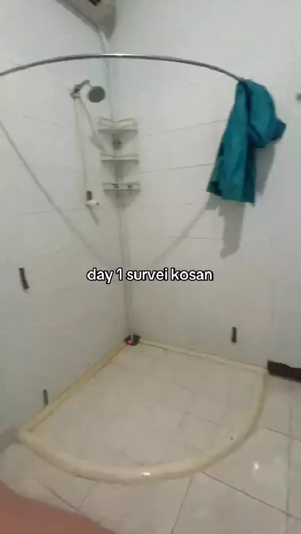 potret kos dapat fasilitas kamar mandi dalam © TikTok potret kos dapat fasilitas kamar mandi dalam © TikTok