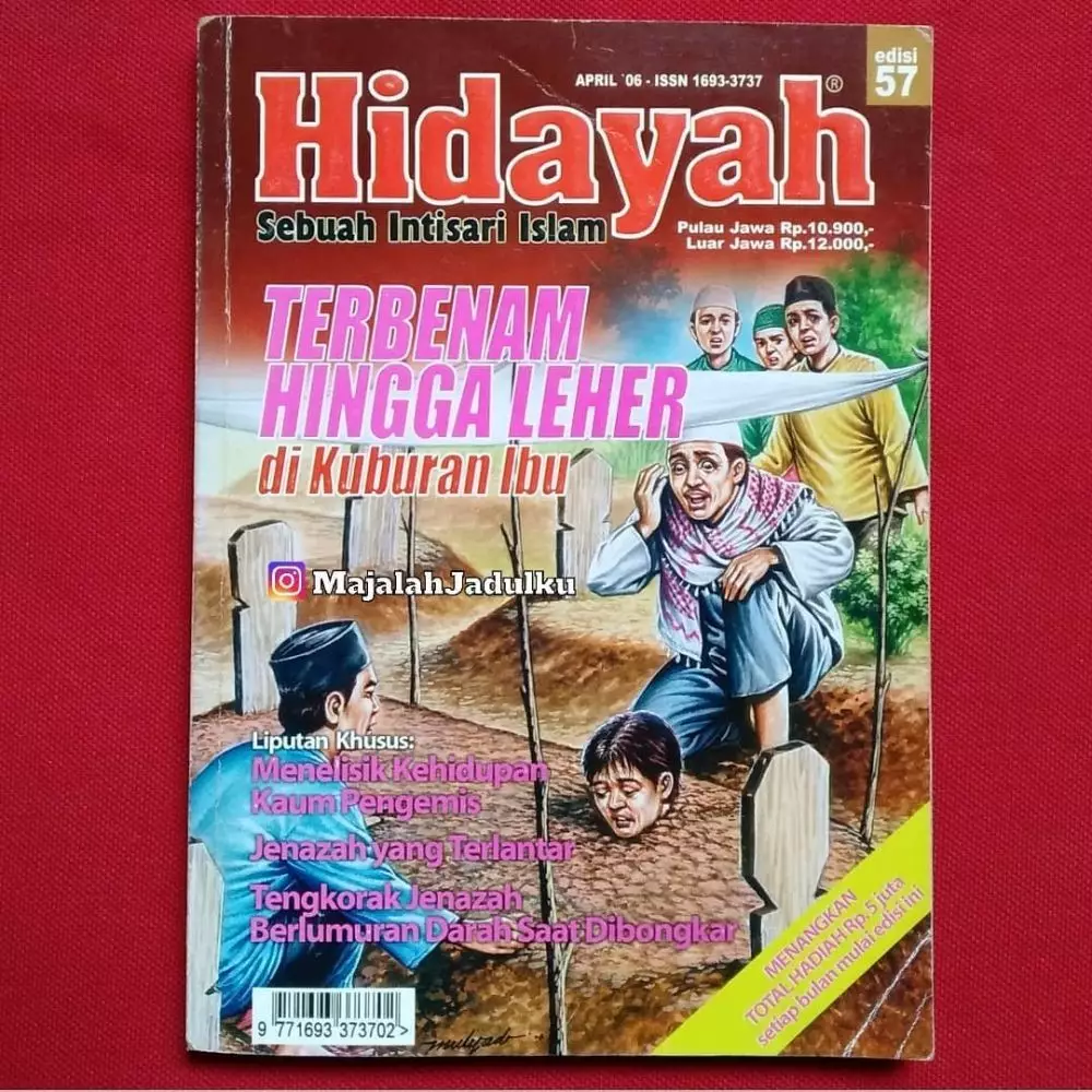 Potret cover majalah religi jadul © Instagram