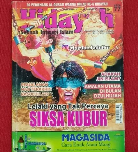 Potret cover majalah religi jadul © Instagram
