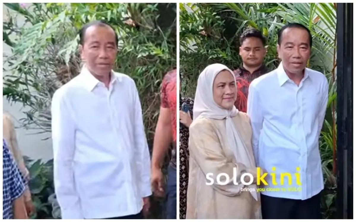 9 Potret warga rayakan ulang tahun Jokowi ke-64, didoakan sembuh dan panjang umur