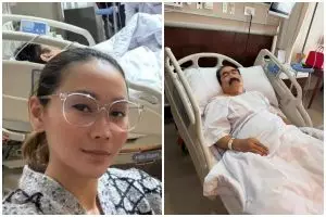 Adam Suseno suami Inul Daratista dapat 8 jahitan usai alami kecelakaan dan pendarahan hebat