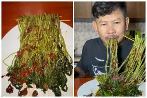 Resep sate kangkung, cara baru makan sayur yang murah dan bikinnya simpel banget