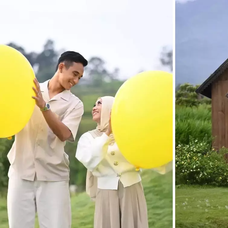 7 Potret prewedding pemain Timnas Rizky Ridho Sendy Aulia, konsepnya simpel