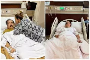 Rawat Adam Suseno di rumah sakit karena pendarahan, Inul Daratista akui hidupnya bergantung pada suami