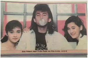 Sahabat Nike Ardilla di film Lupus 'Anak Mami Sudah Besar' ini model top 80-an, ini 11 potret jadulnya