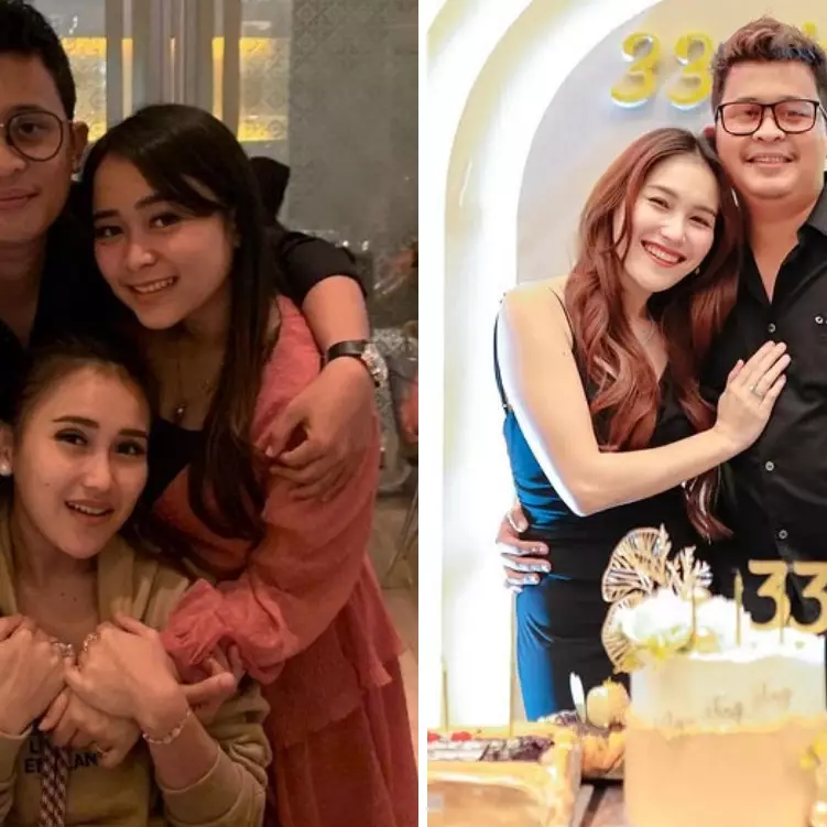 9 Potret kedekatan Ayu Ting Ting dengan suami Assyifa ini bikin salfok, tak jaim dirangkul adik ipar