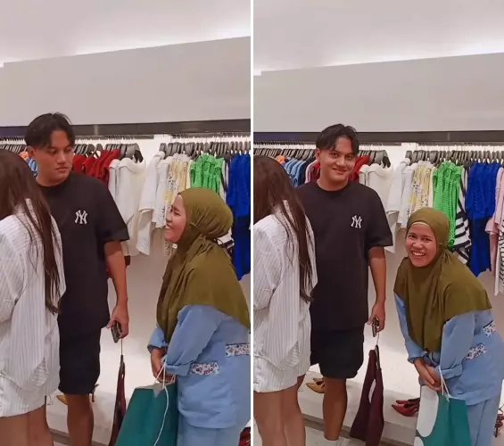 Emak-emak salting bertemu Rizky Febian © 2025 TikTok Emak-emak salting bertemu Rizky Febian © 2025 TikTok
