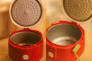 Trik ampuh bersihkan noda gosong di dasar rice cooker, pemanasnya optimal lagi