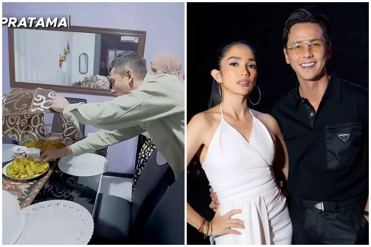 Furniturnya jadul bak di hunian klasik, intip 7 cara orang tua Andhika Pratama menata dapur