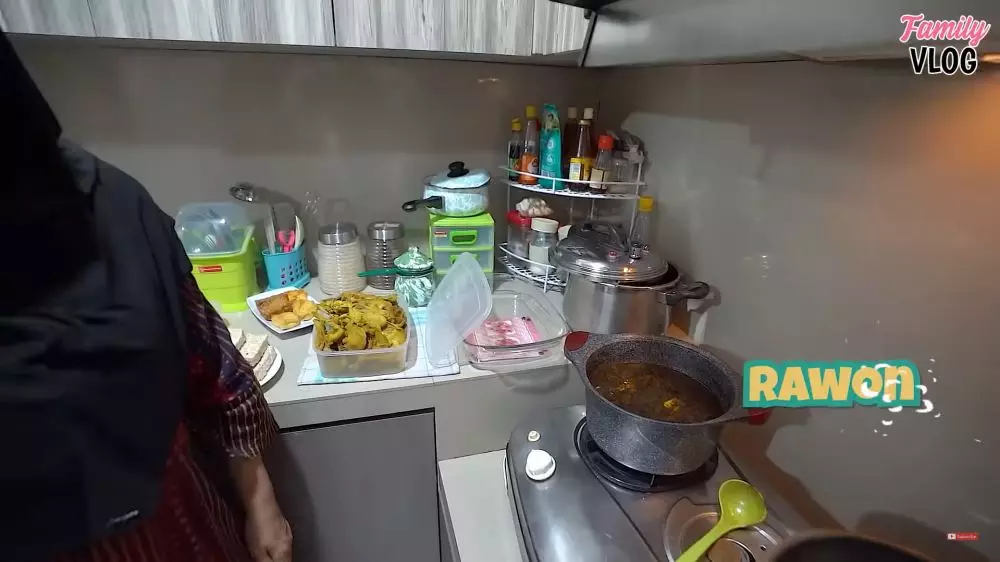 potret dapur mungil Andhika Pratama sebelum nikah © berbagai sumber