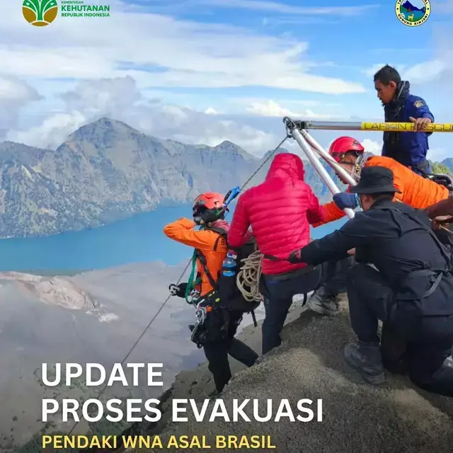 Instagram Prabowo diserbu netizen Brasil soal turis jatuh di Gunung Rinjani, ini respons Istana